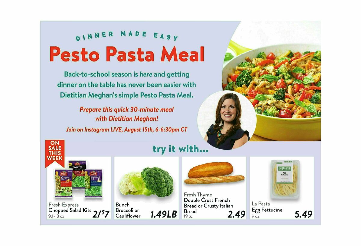 Fresh Thyme Farmers Market Weekly Ad from August 14