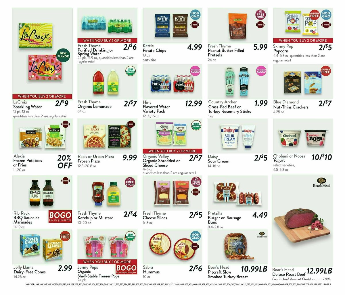 Fresh Thyme Farmers Market Weekly Ad from August 28