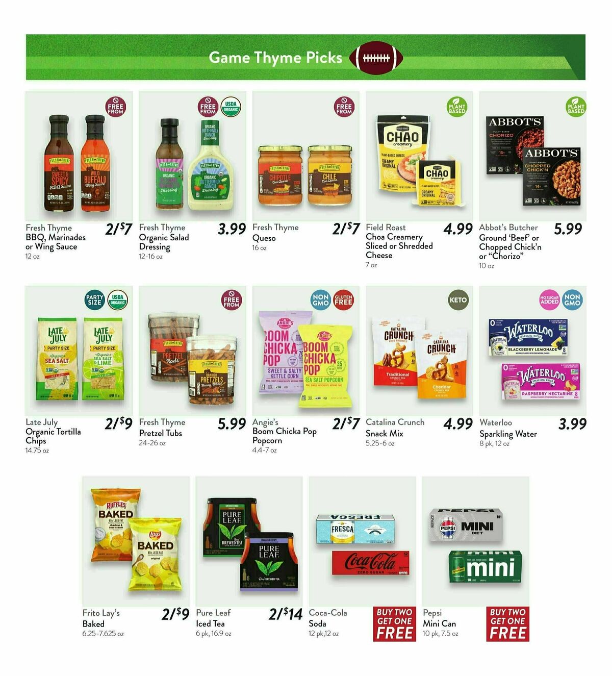 Fresh Thyme Farmers Market Weekly Ad from September 4