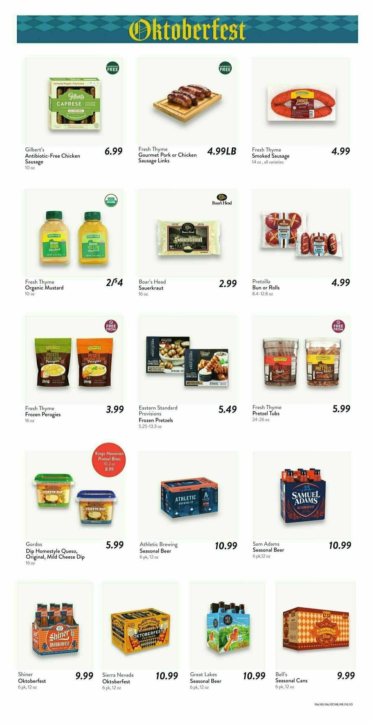 Fresh Thyme Farmers Market Weekly Ad from September 11