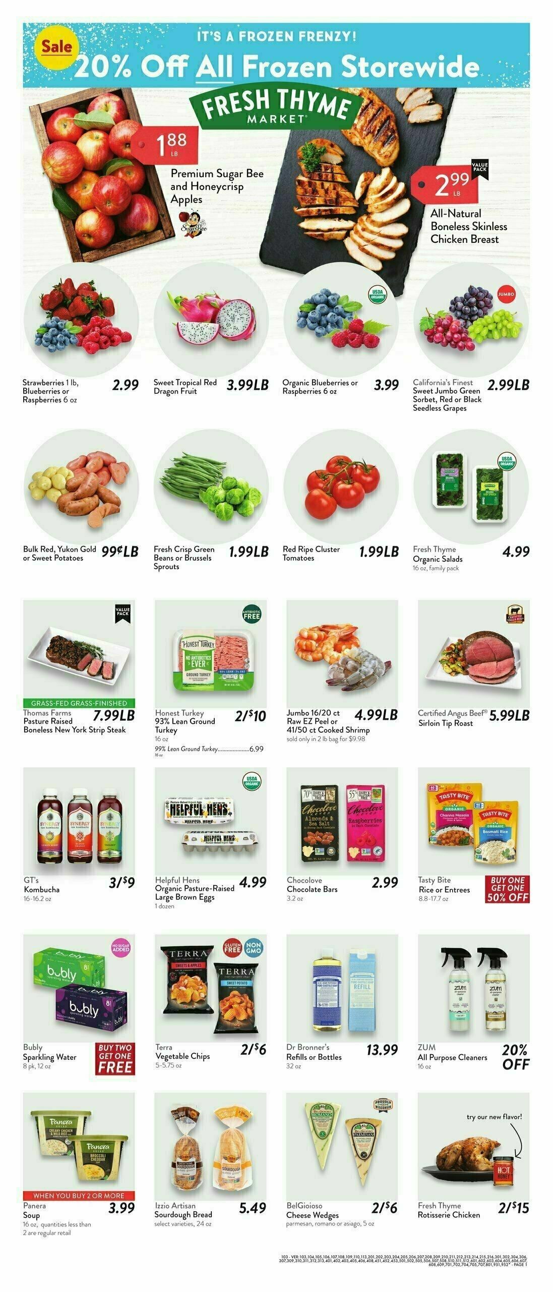 Fresh Thyme Farmers Market Weekly Ad from September 25