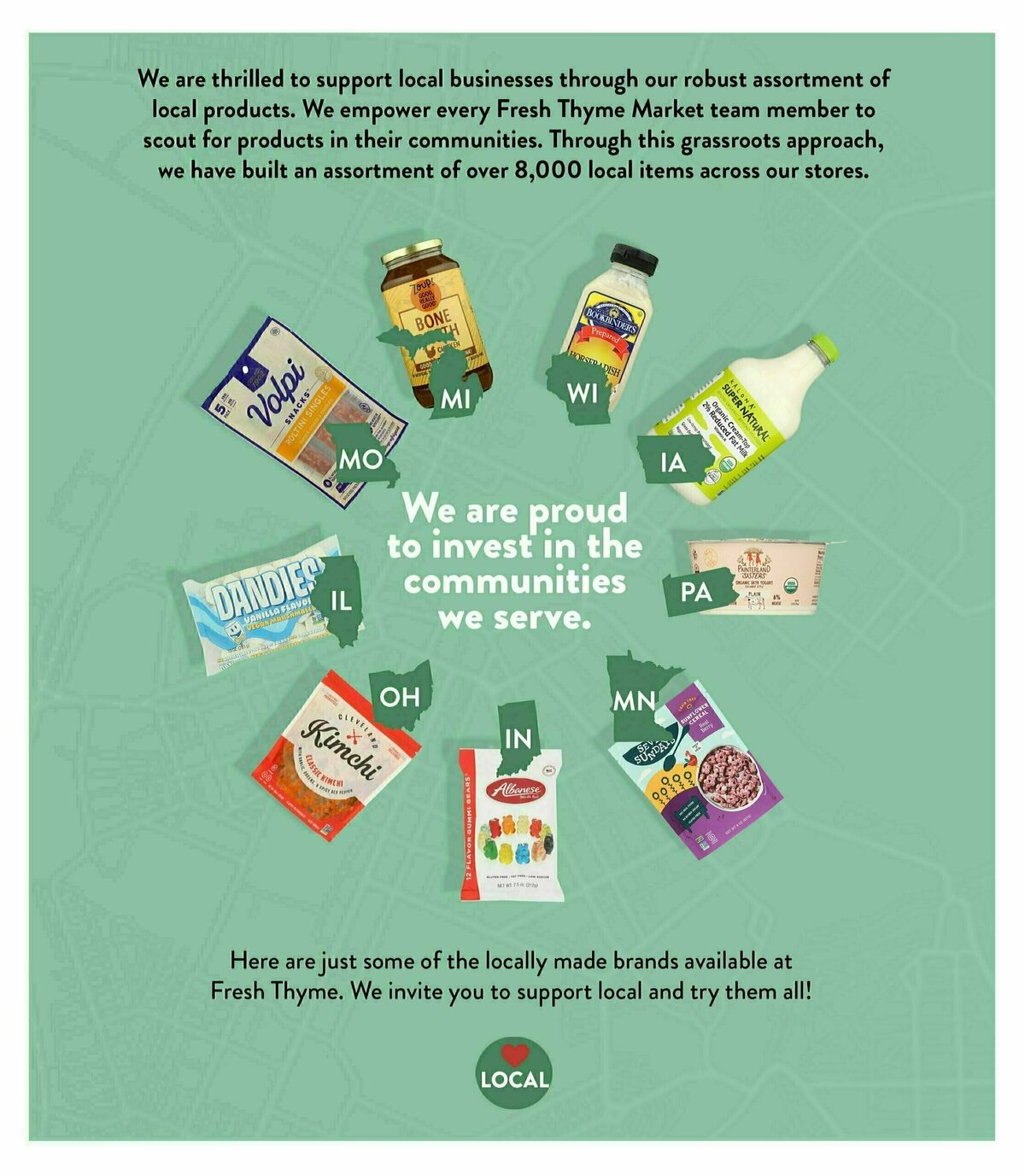 Fresh Thyme Farmers Market Weekly Ad from October 30