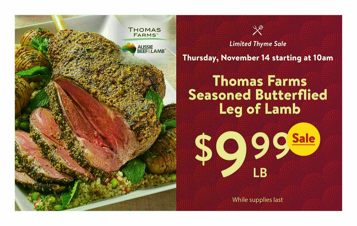 Fresh Thyme Farmers Market Weekly Ad from November 13