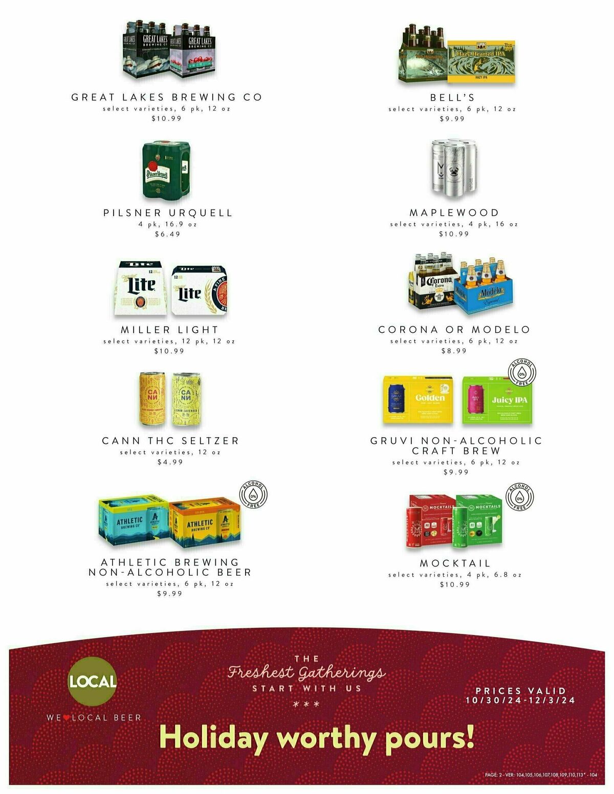 Fresh Thyme Farmers Market Weekly Ad from November 13