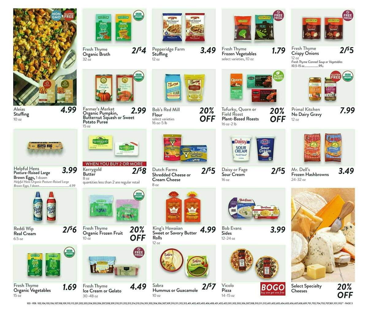 Fresh Thyme Farmers Market Weekly Ad from November 20