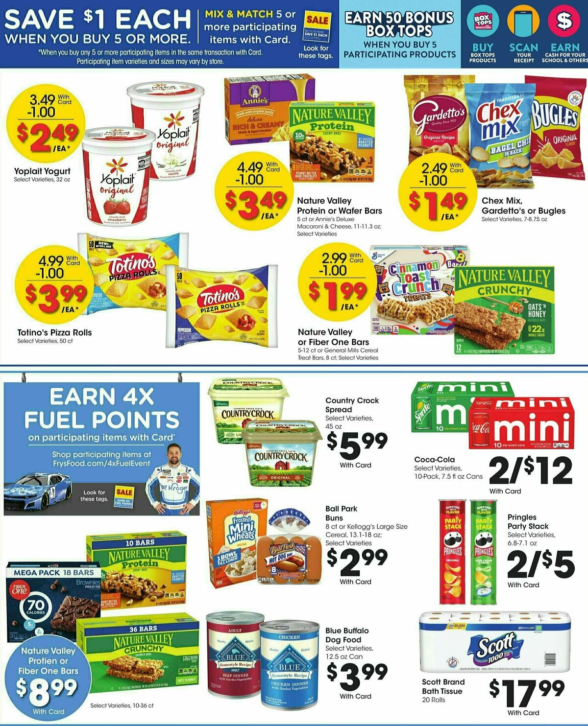 Fry's Food Weekly Ad from July 26