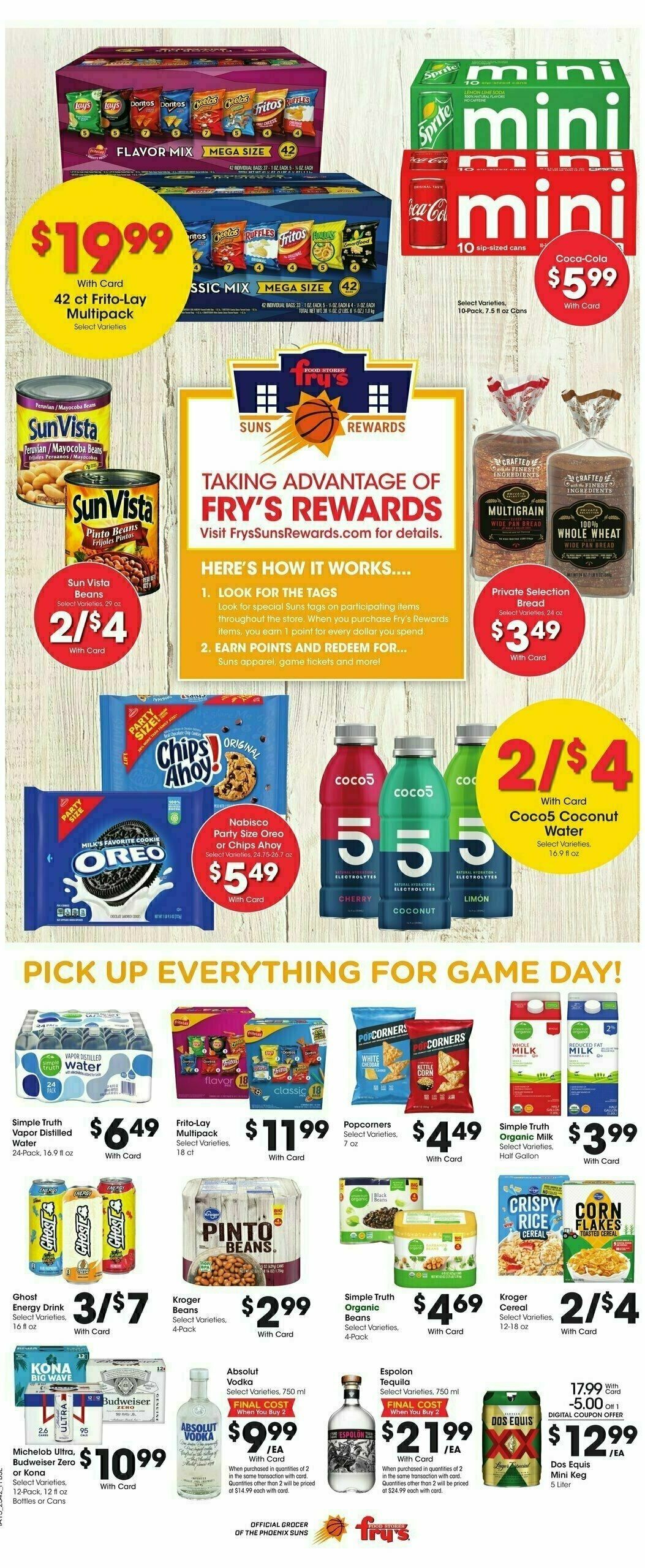 Fry's Food Weekly Ad from November 15