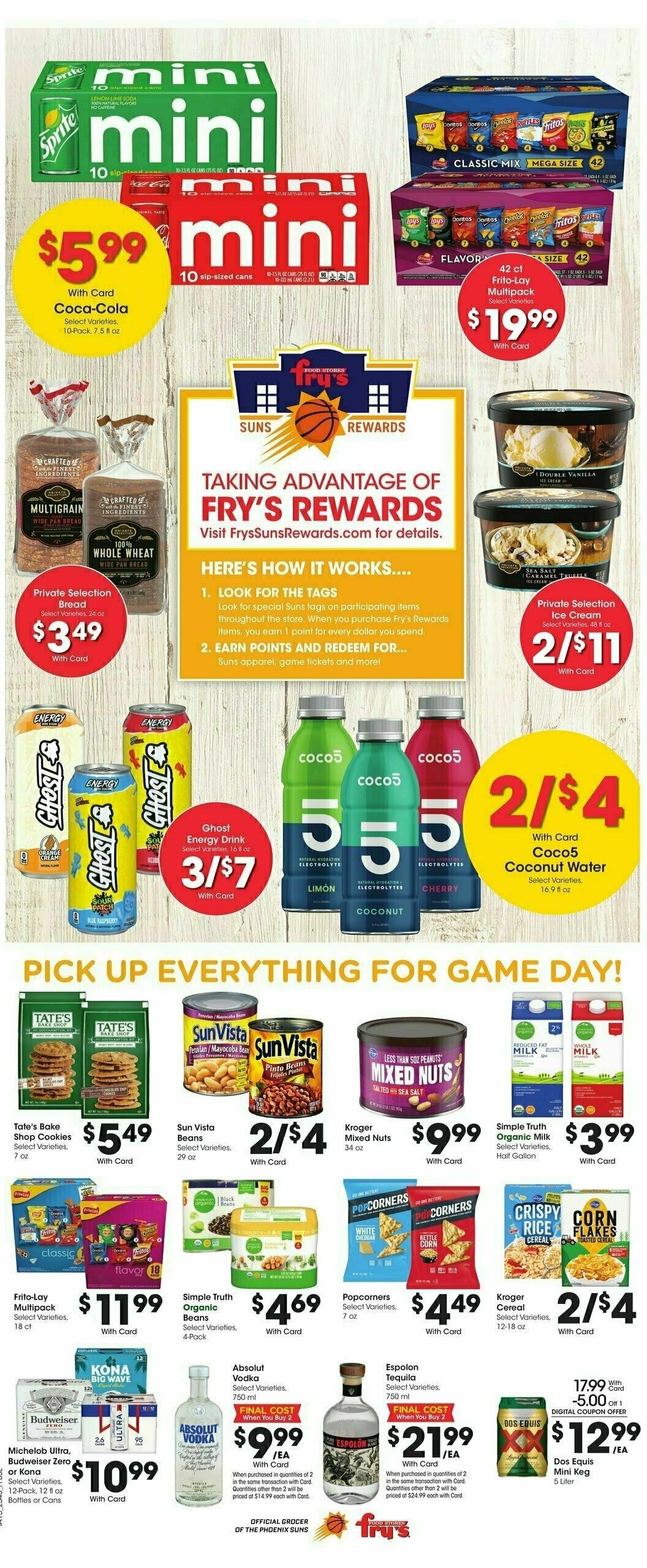 Fry's Food Weekly Ad from November 24