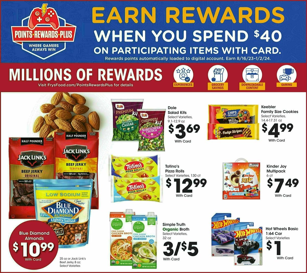 Fry's Food Weekly Ad from November 24