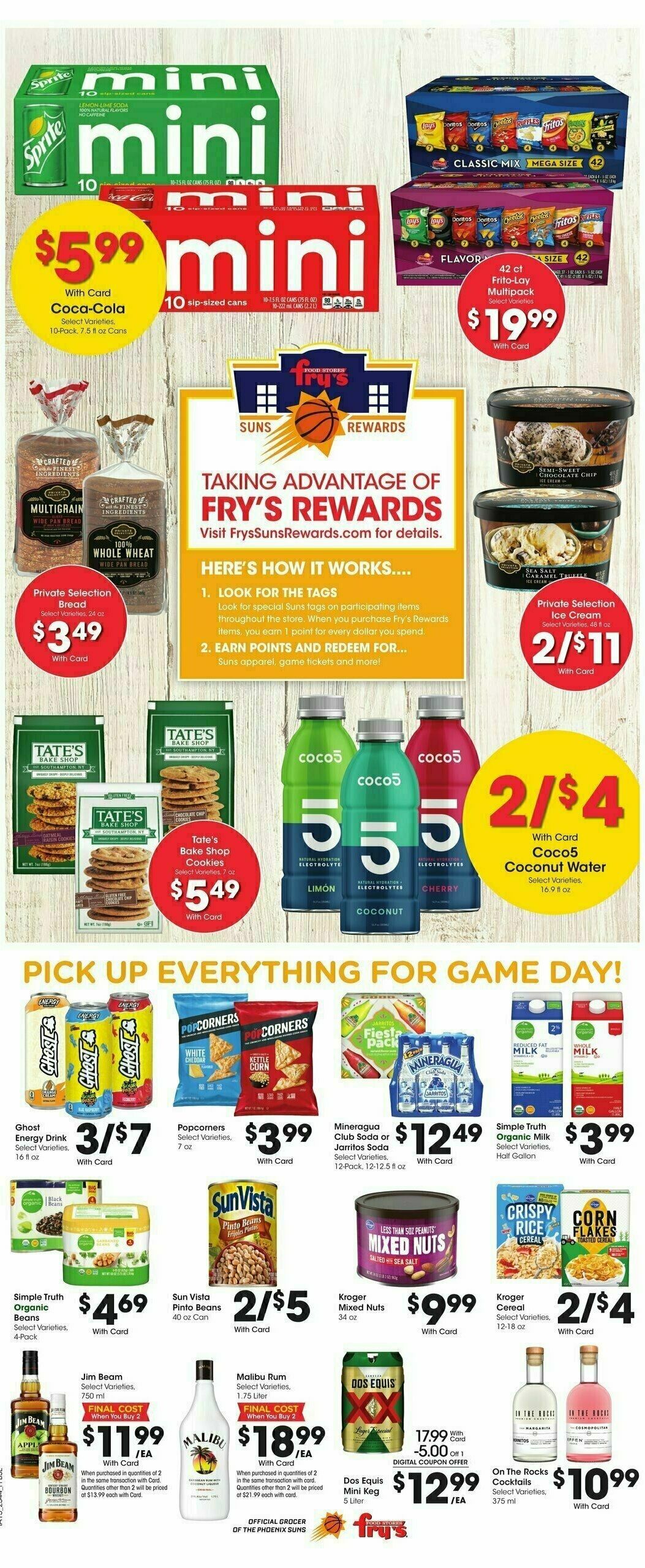 Fry's Food Weekly Ad from November 29