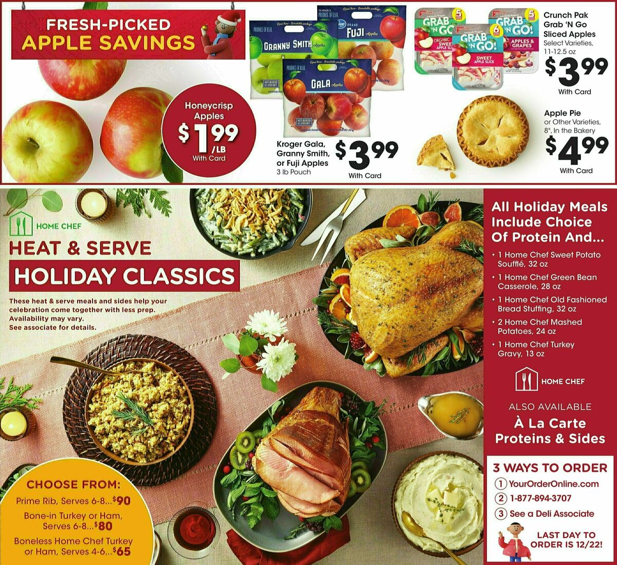 Fry's Food Weekly Ad from November 29