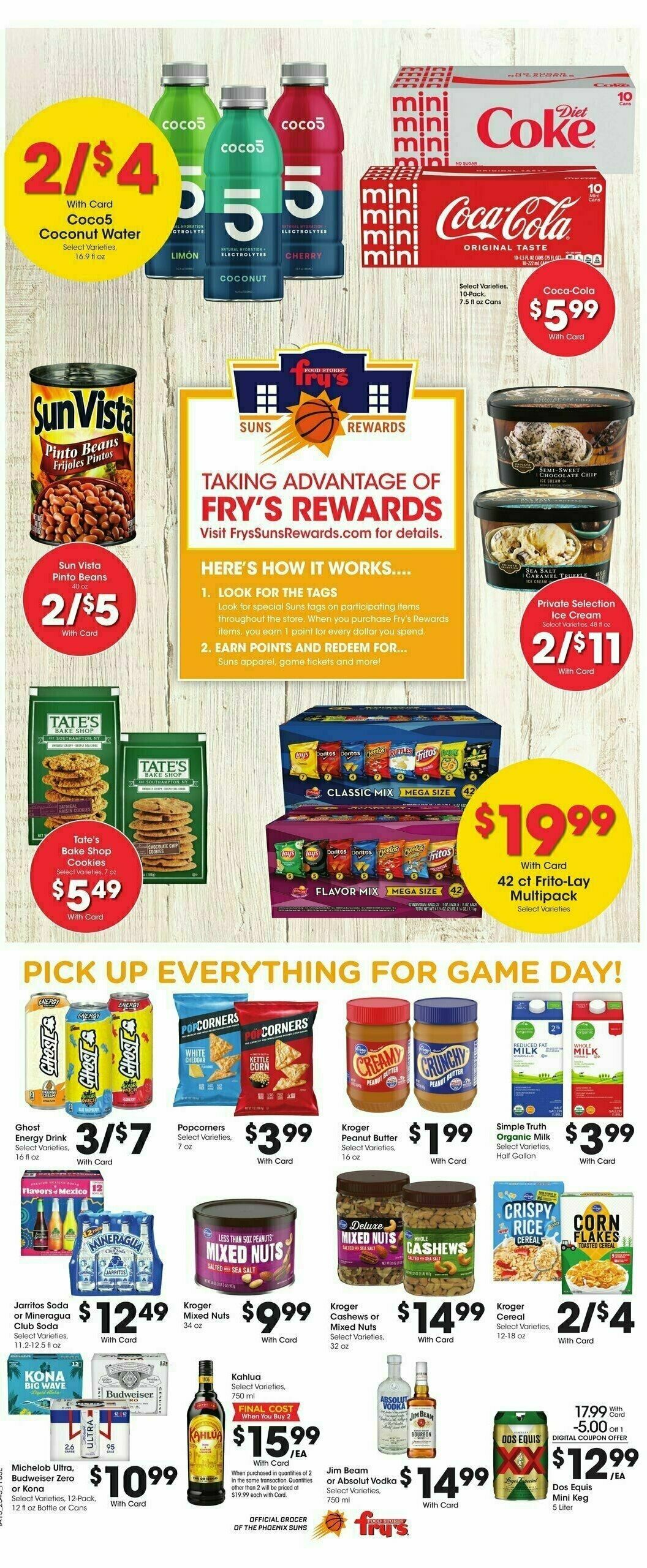 Fry's Food Weekly Ad from December 6