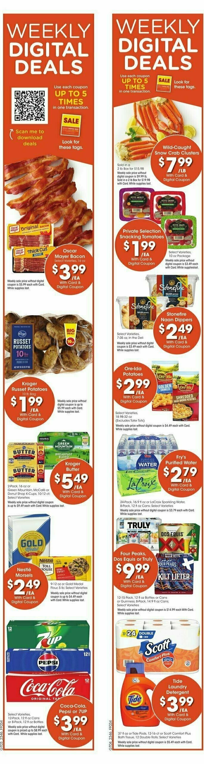 Fry's Food Weekly Ad from December 13