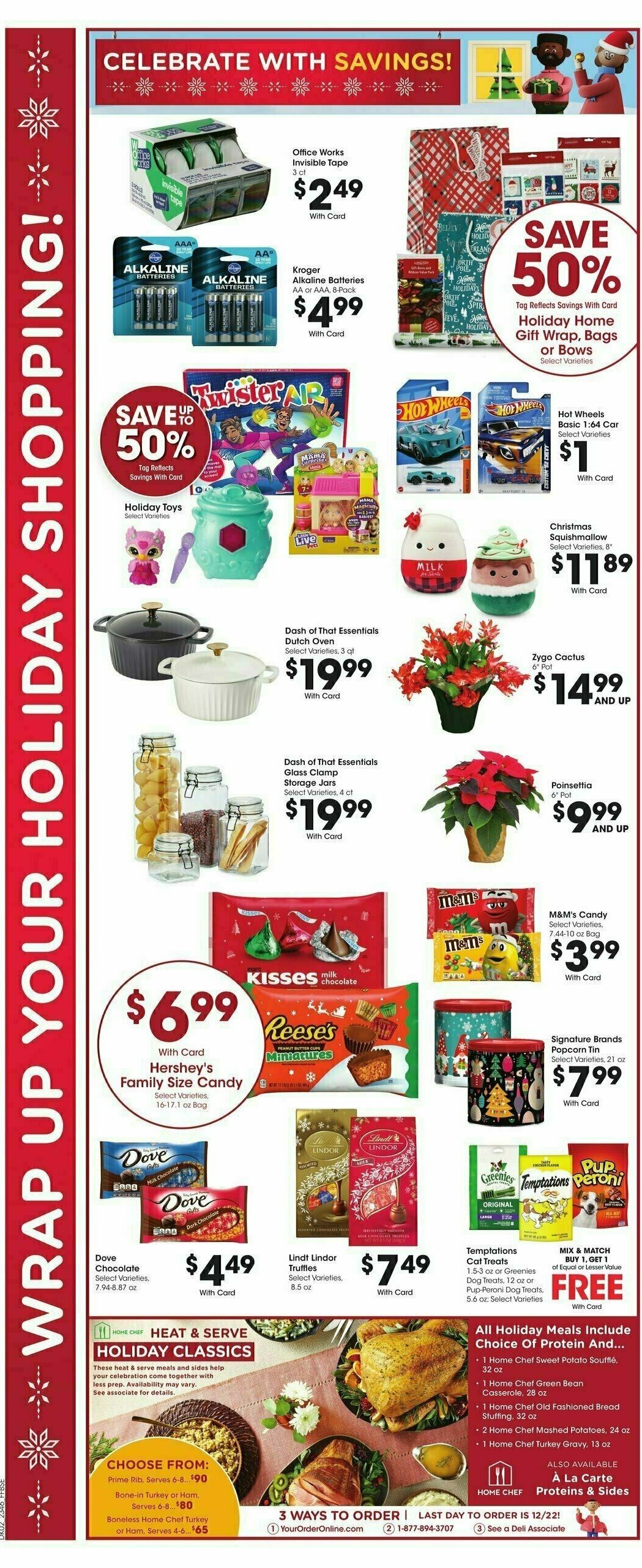 Fry's Food Weekly Ad from December 13