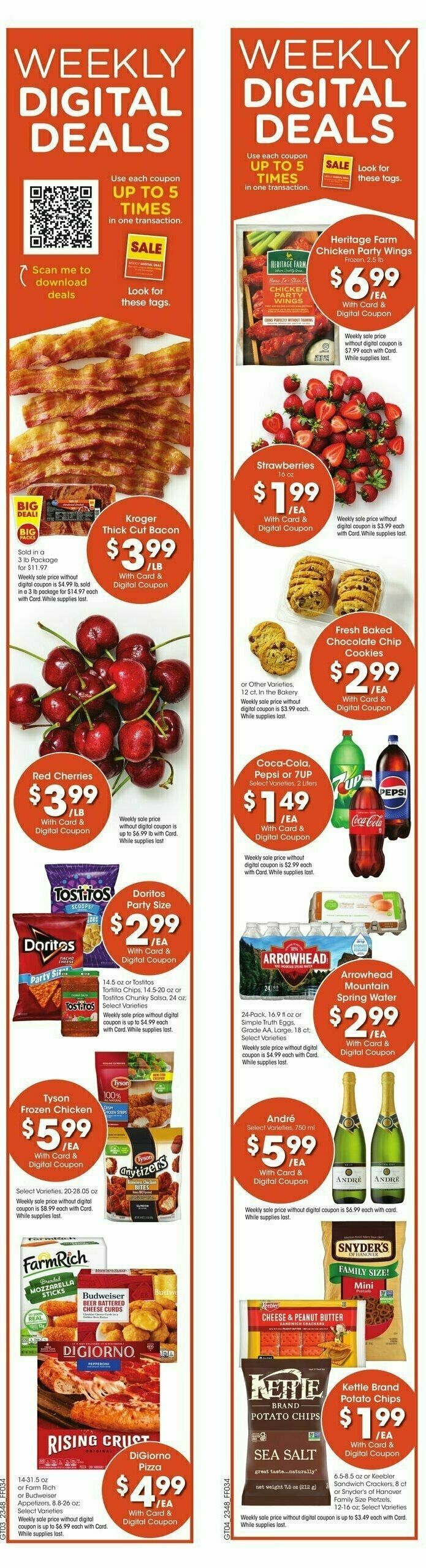 Fry's Food Weekly Ad from December 27