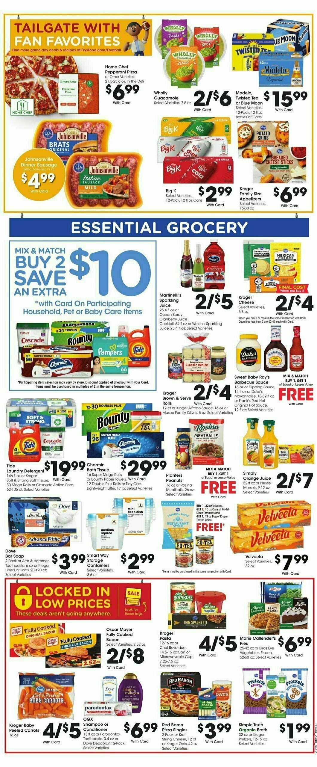 Fry's Food Weekly Ad from December 27