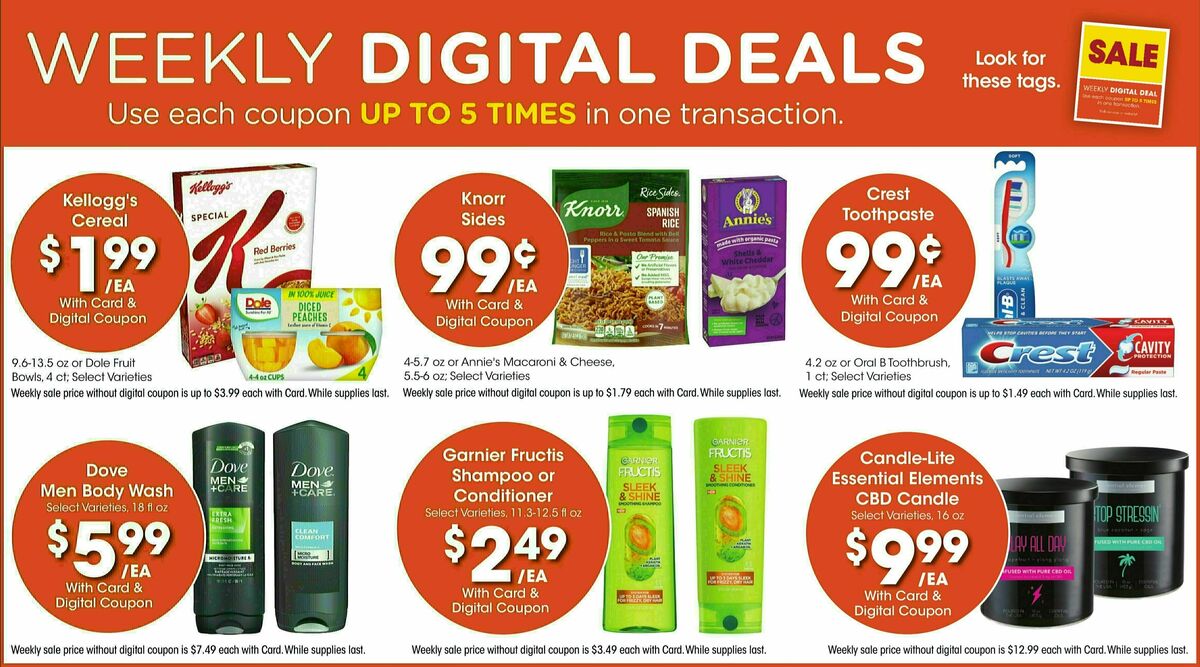 Fry's Food Weekly Ad from January 3