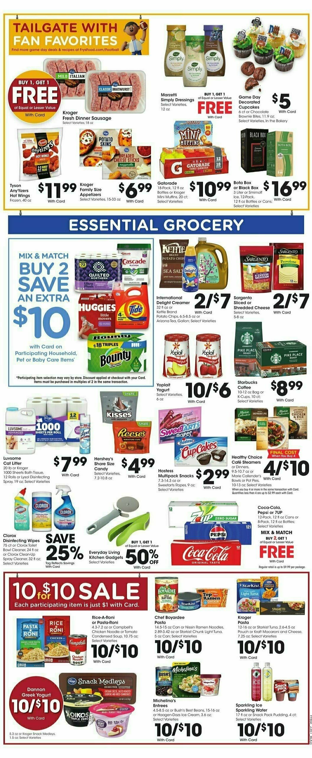 Fry's Food Weekly Ad from January 17