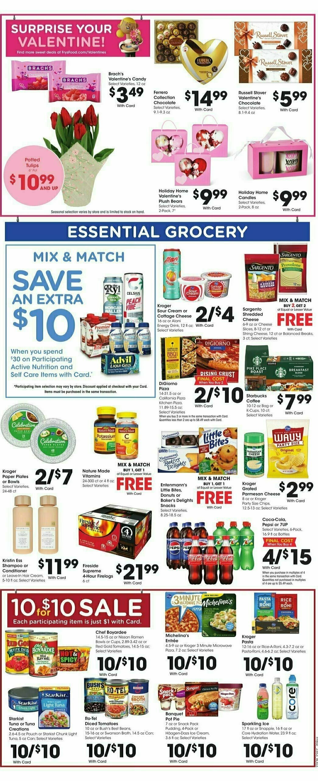 Fry's Food Weekly Ad from January 31