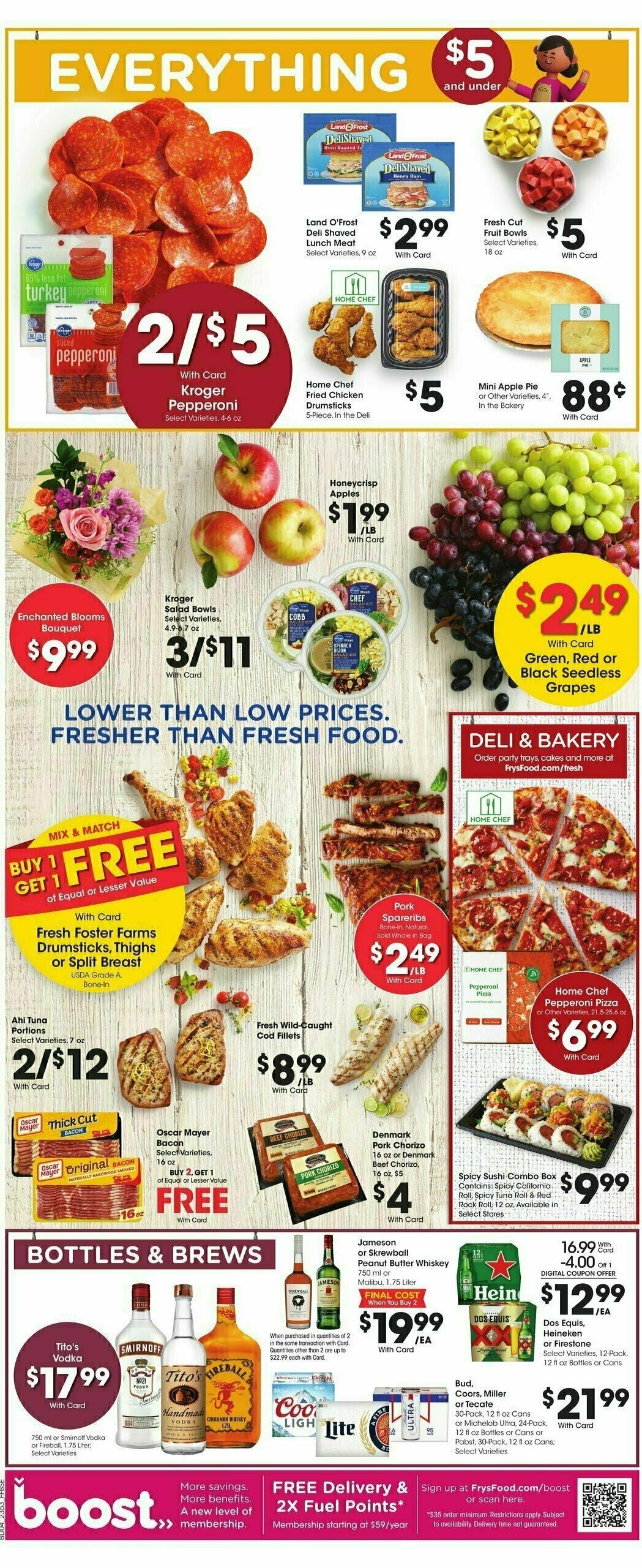 Fry's Food Weekly Ad from January 31