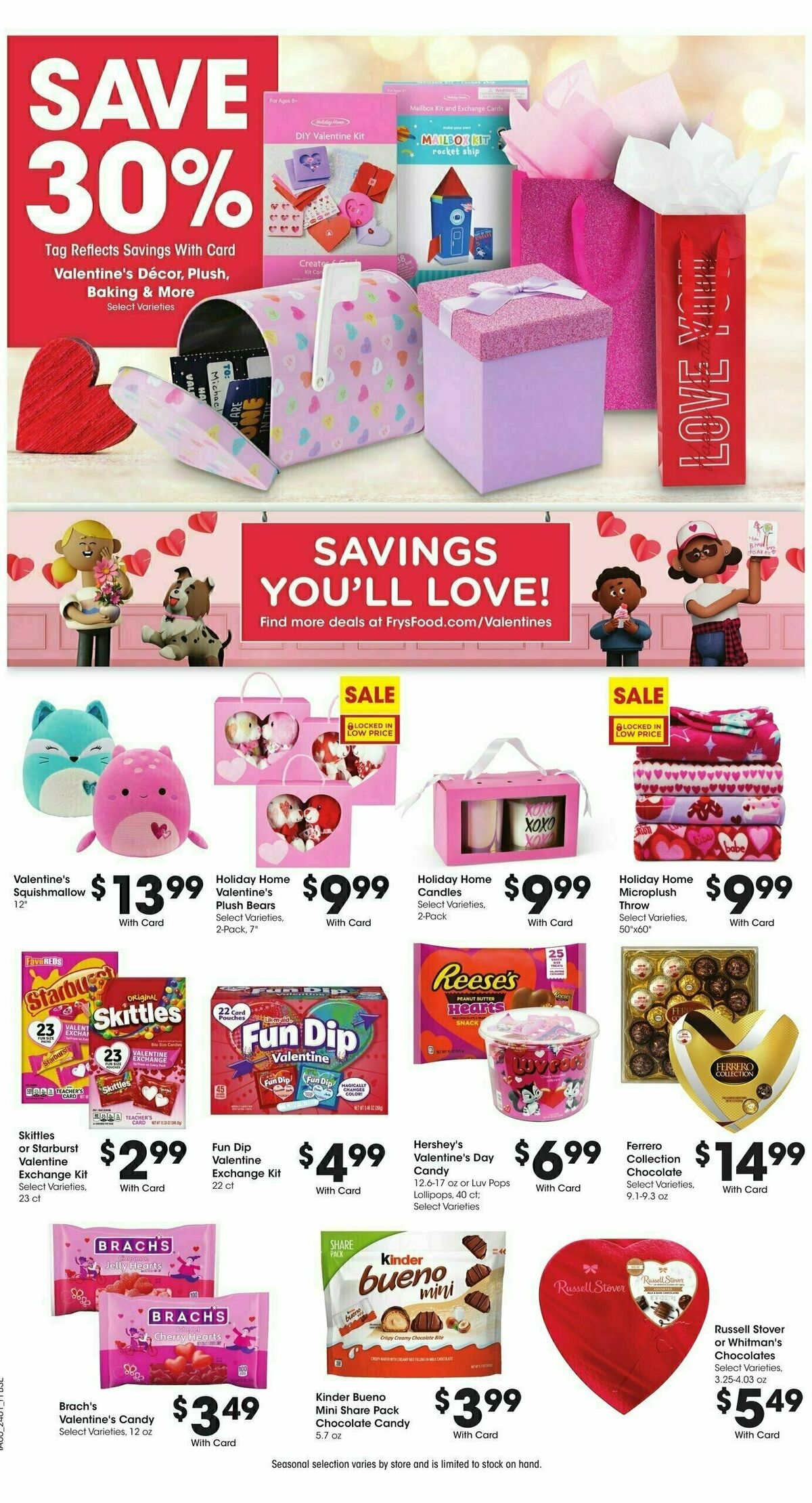 Fry's Food Weekly Ad from February 7