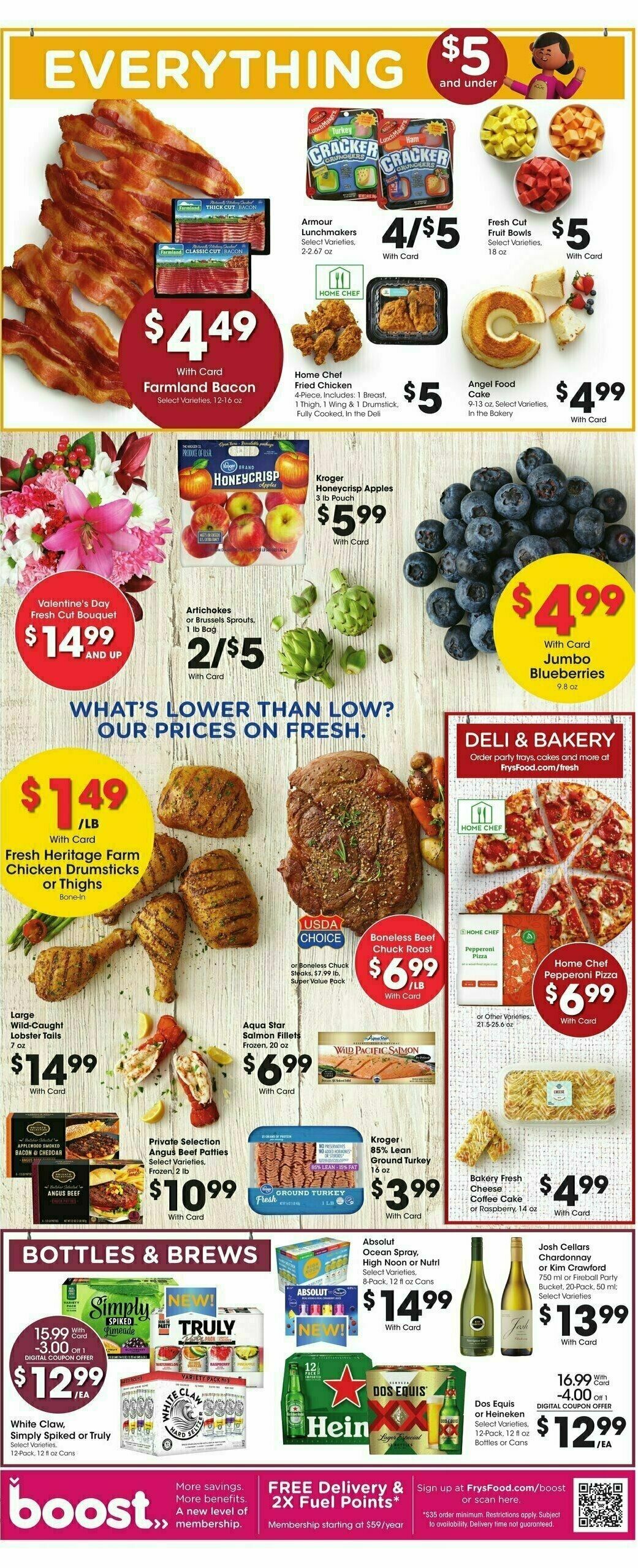 Fry's Food Weekly Ad from February 7