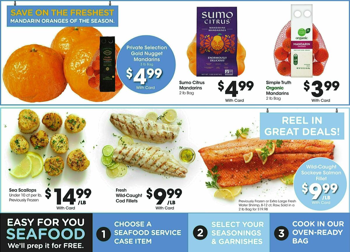 Fry's Food Weekly Ad from February 14