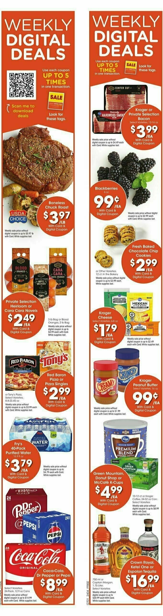 Fry's Food Weekly Ad from February 28