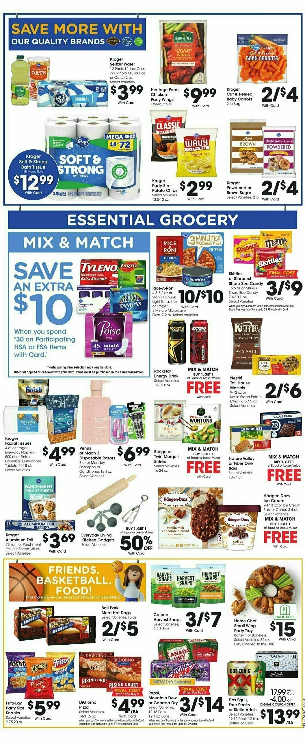 Fry's Food Weekly Ad from March 13