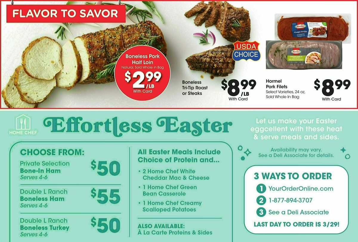 Fry's Food Weekly Ad from March 13