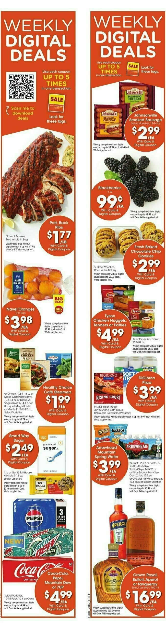 Fry's Food Weekly Ad from March 20