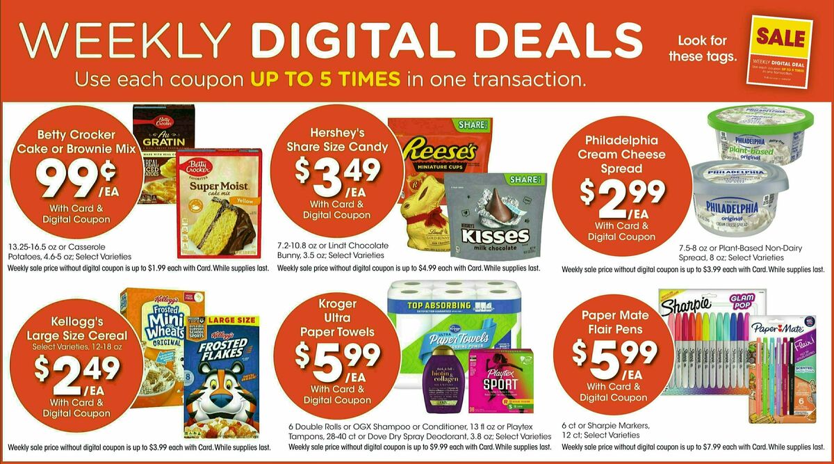 Fry's Food Weekly Ad from March 20