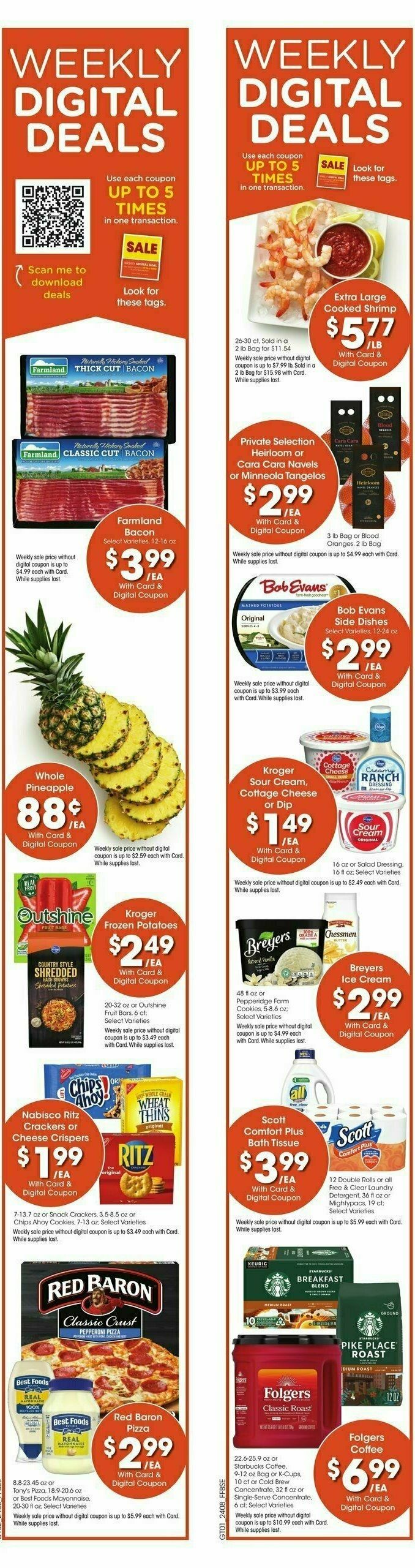 Fry's Food Weekly Ad from March 27