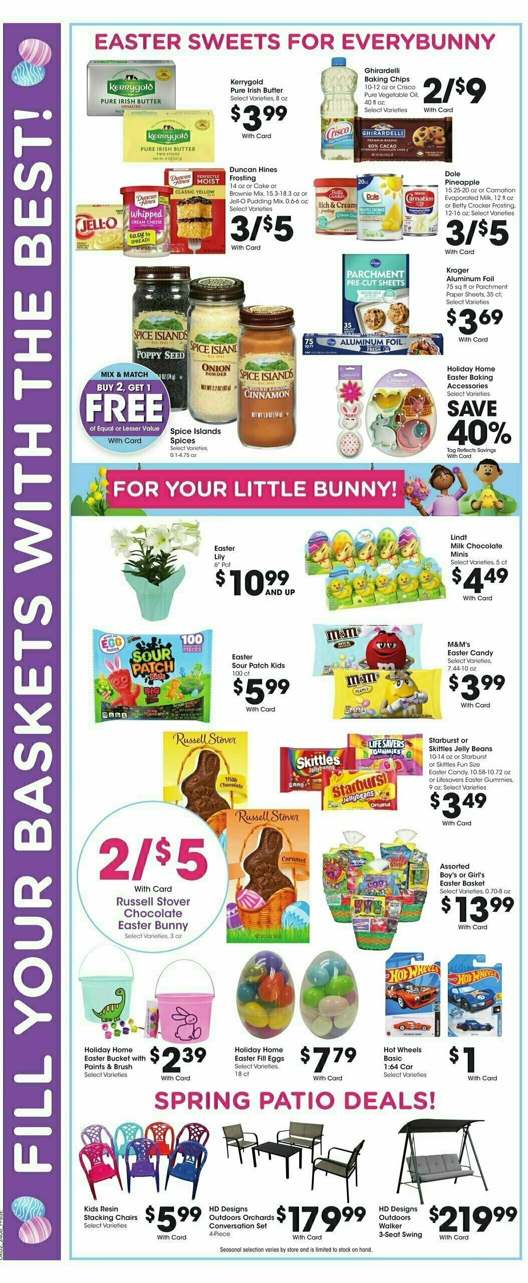 Fry's Food Weekly Ad from March 27