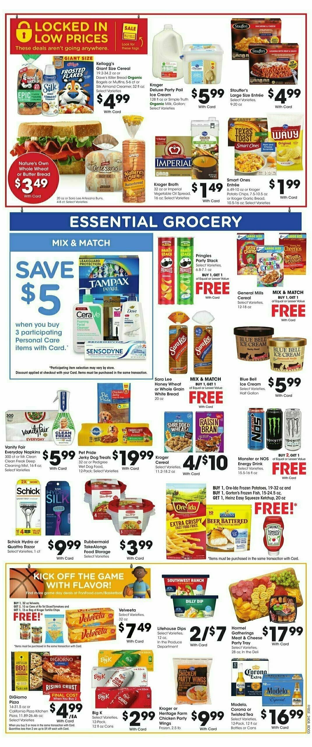 Fry's Food Weekly Ad from March 27