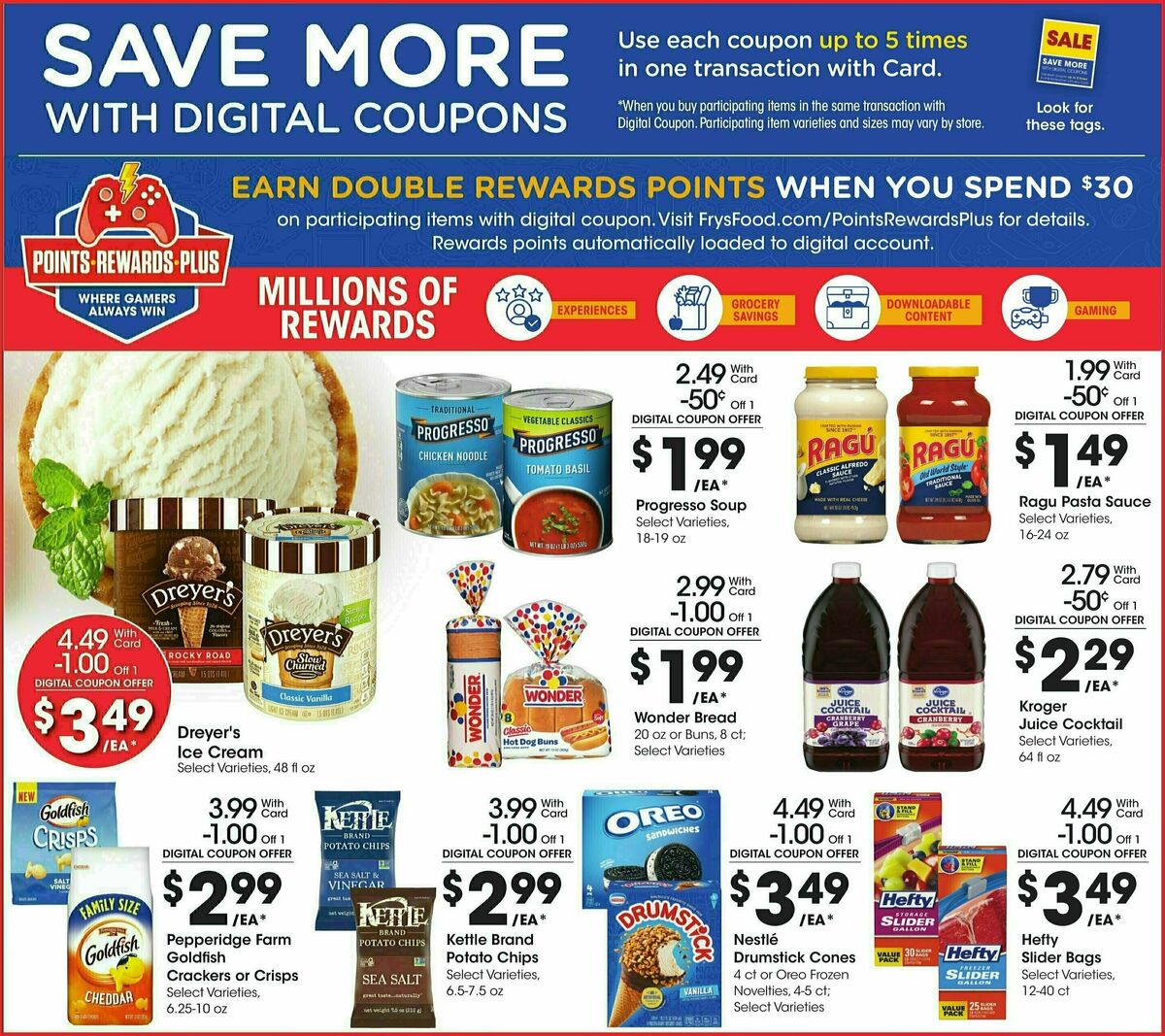 Fry's Food Weekly Ad from March 27