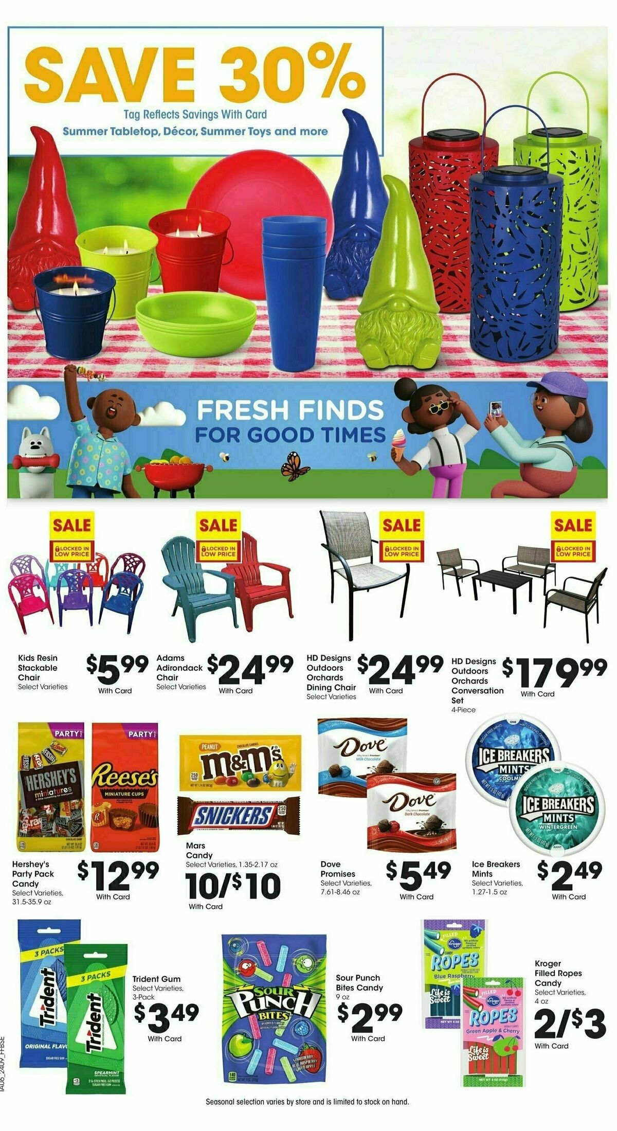 Fry's Food Weekly Ad from April 3