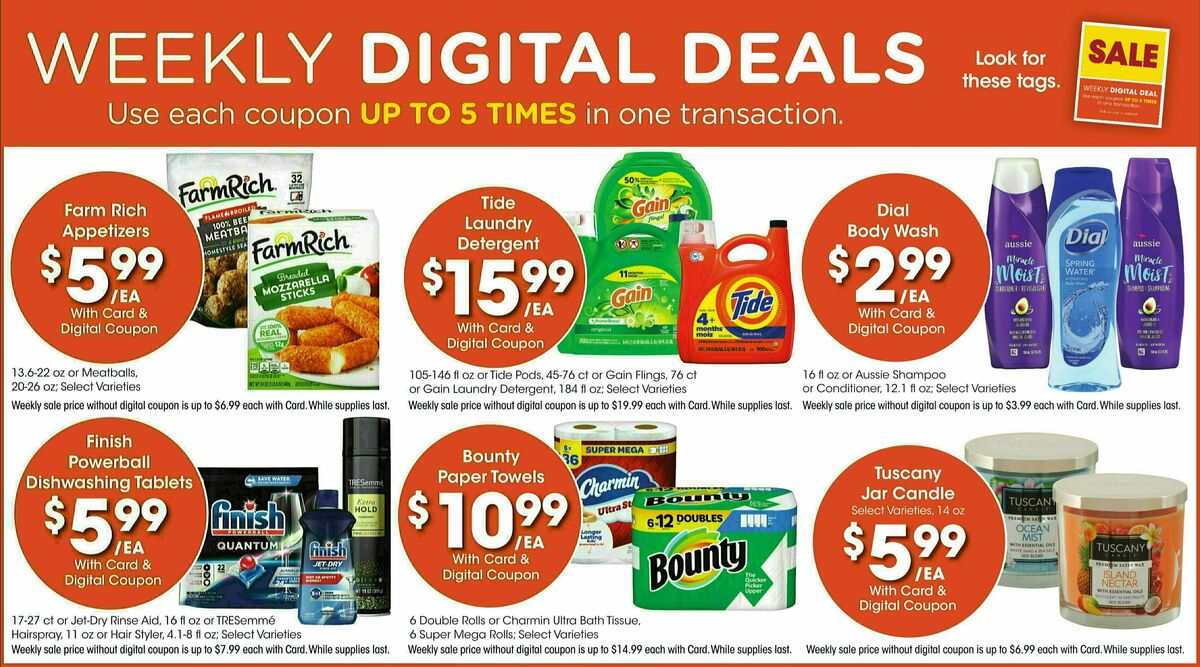 Fry's Food Weekly Ad from April 17