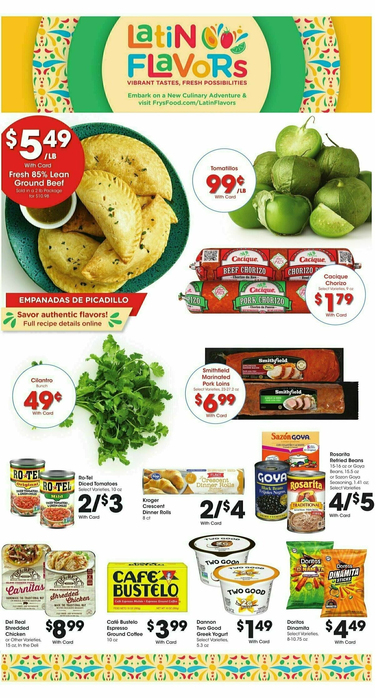 Fry's Food Weekly Ad from April 17