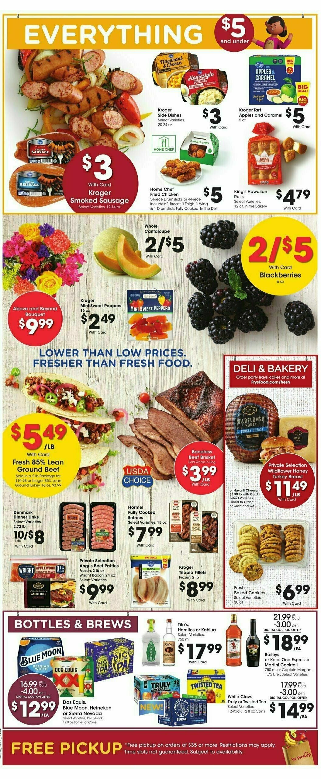 Fry's Food Weekly Ad from April 17