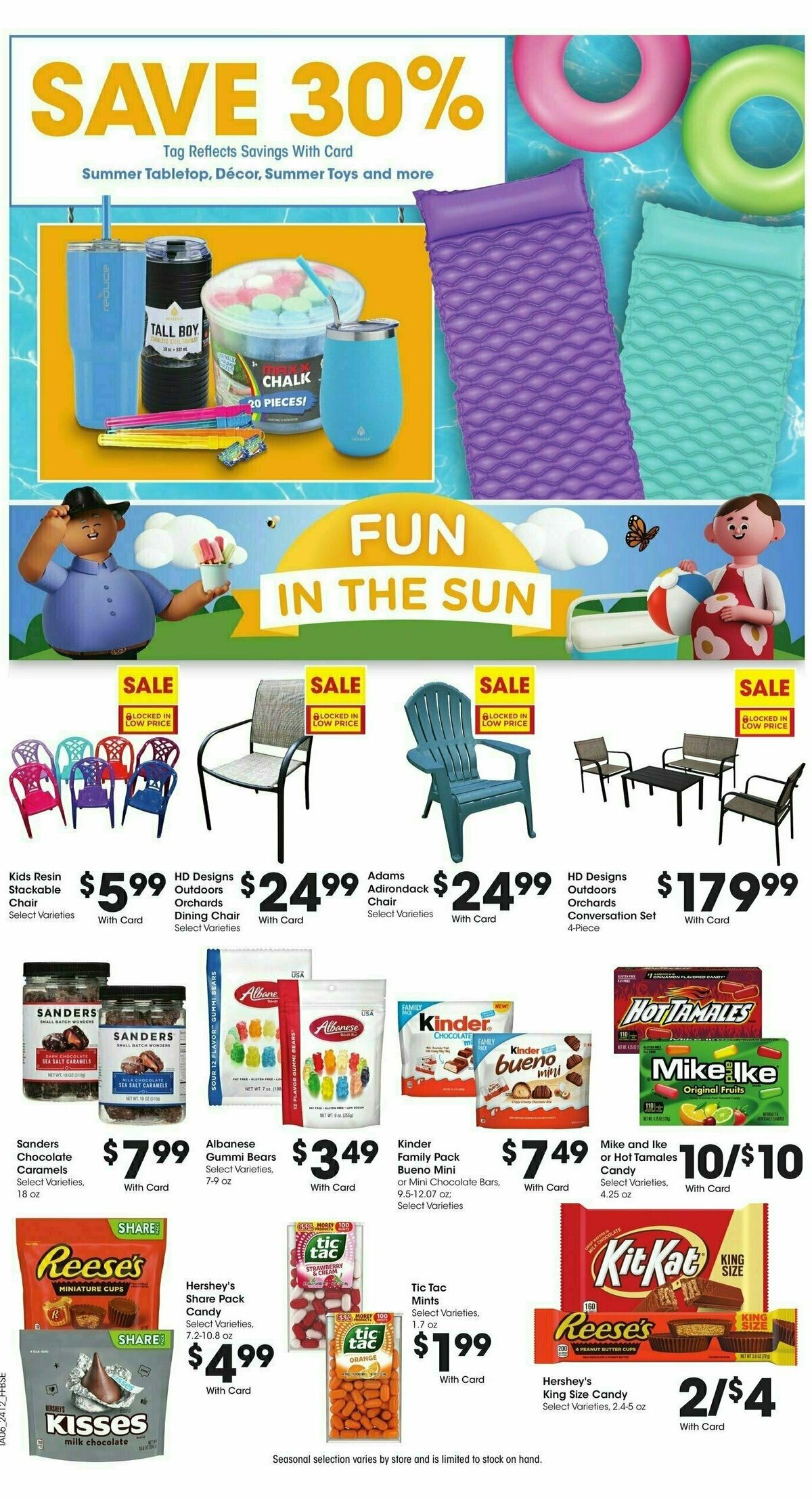 Fry's Food Weekly Ad from April 24