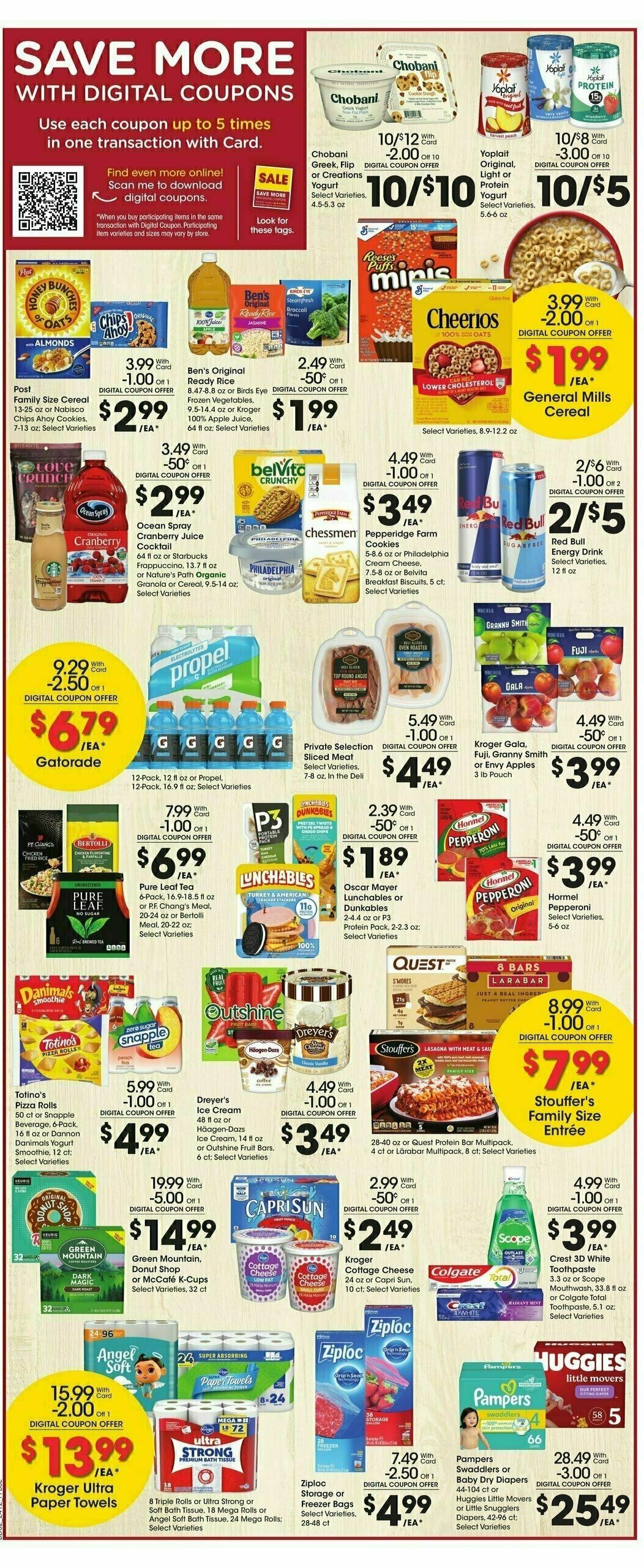 Fry's Food Weekly Ad from April 24