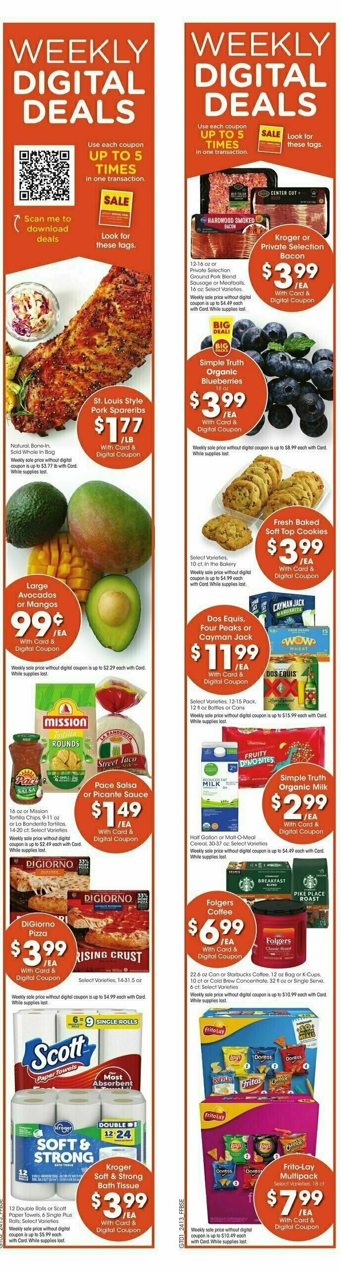 Fry's Food Weekly Ad from May 1