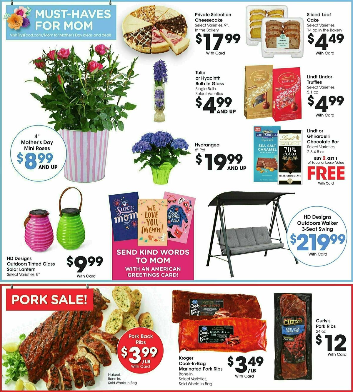 Fry's Food Weekly Ad from May 1