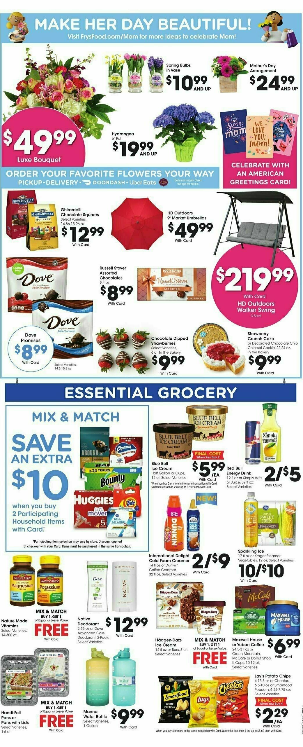 Fry's Food Weekly Ad from May 8