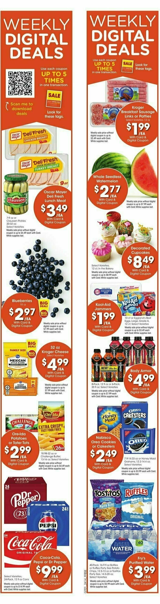 Fry's Food Weekly Ad from May 8