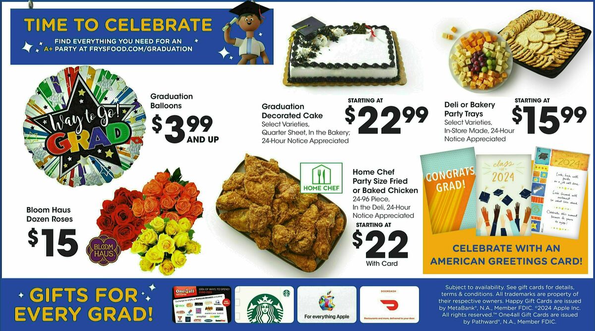 Fry's Food Weekly Ad from May 8