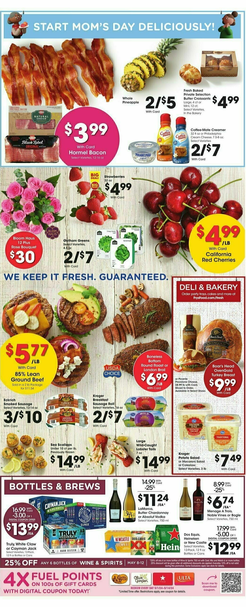 Fry's Food Weekly Ad from May 8