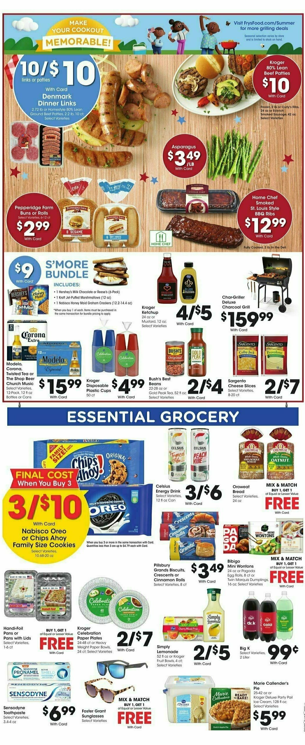 Fry's Food Weekly Ad from May 22