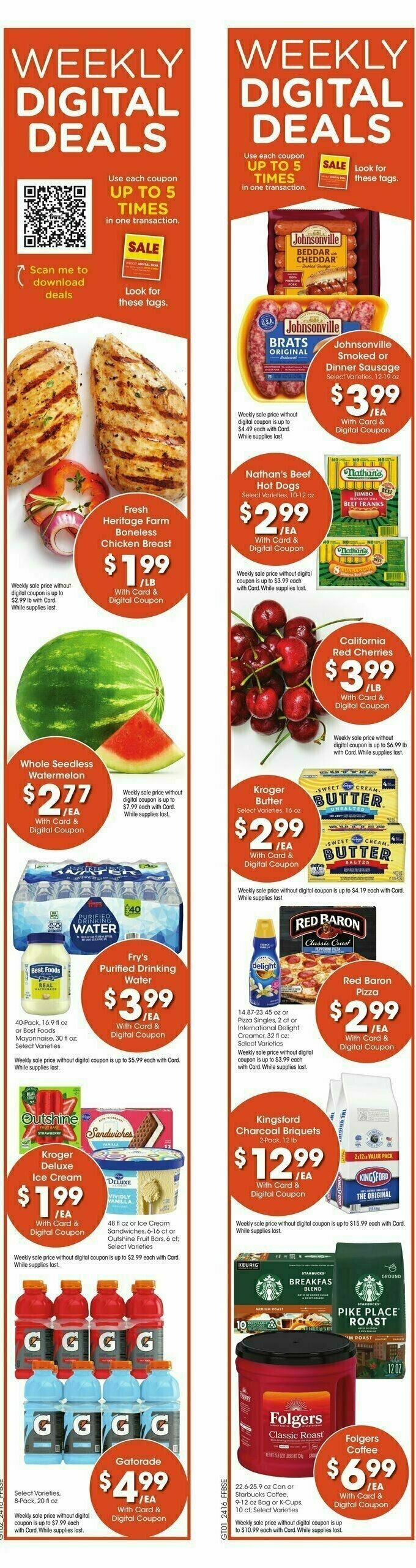 Fry's Food Weekly Ad from May 22